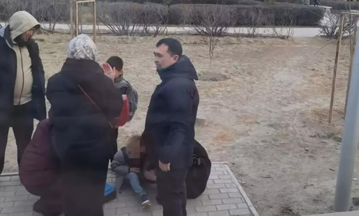 Ақтаулық бүлдіршін оқыс оқиғаға тап болды