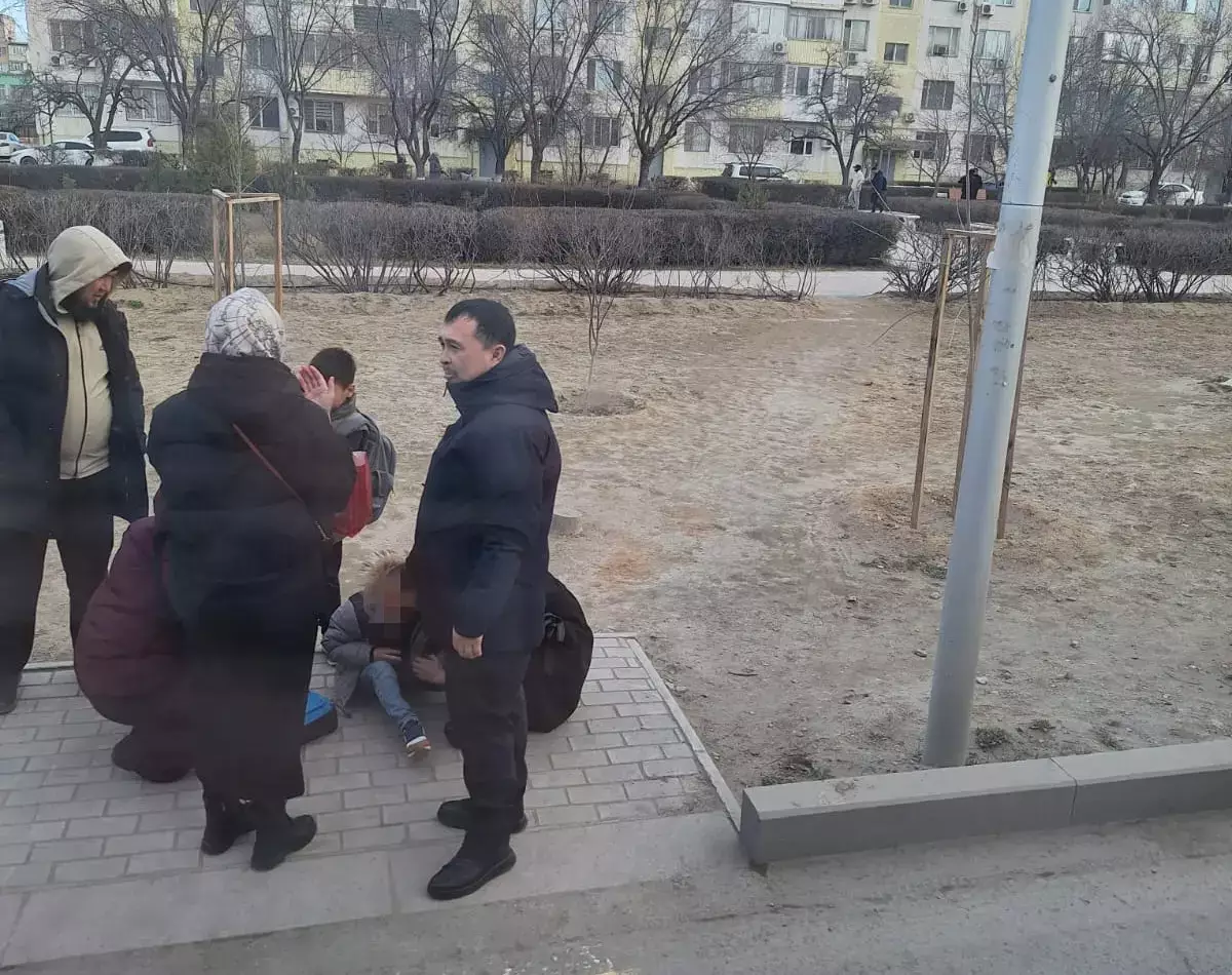 В Актау на пешеходном переходе сбили ребёнка - новости на Lada.kz 06.03.2026