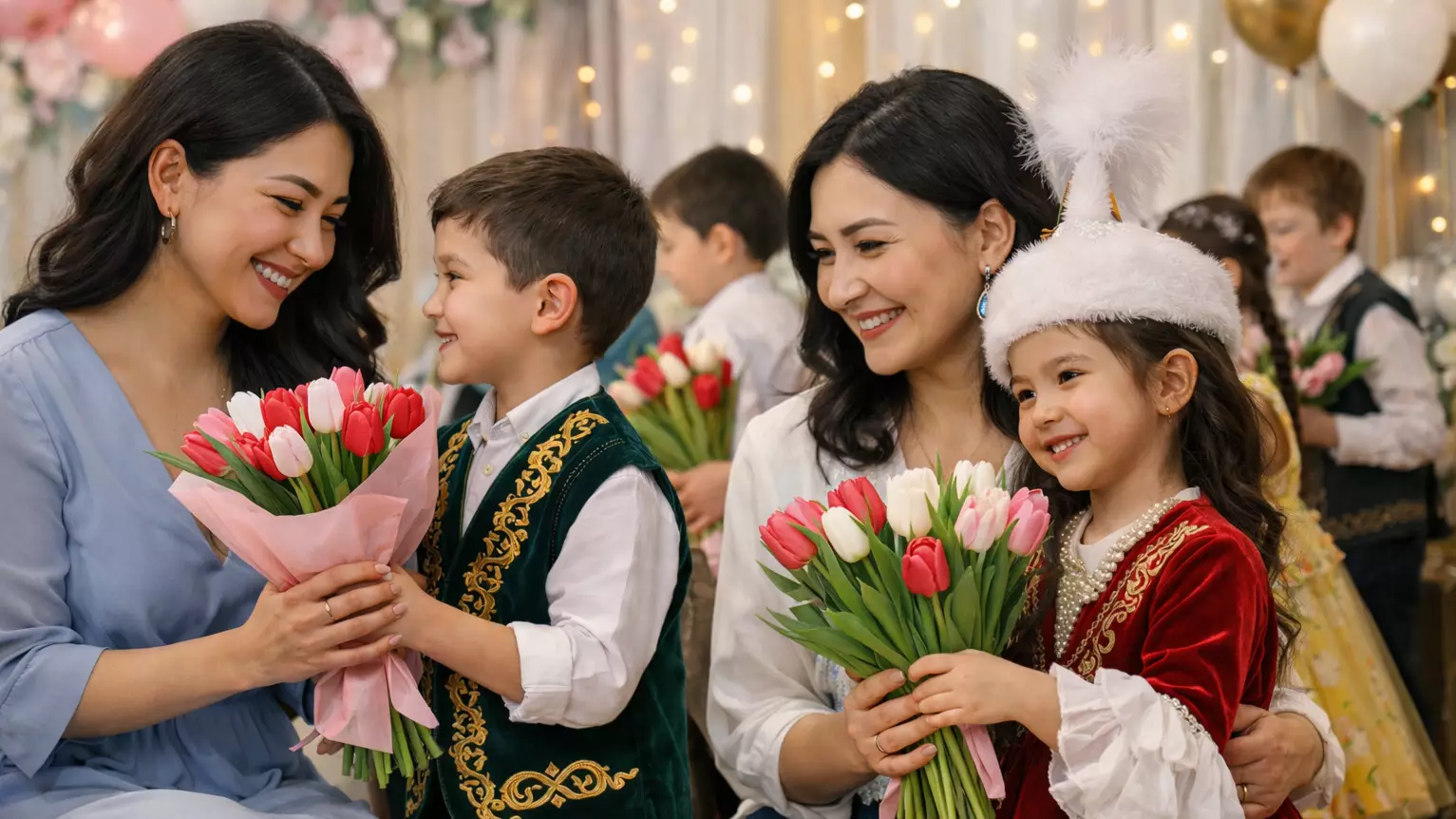 8 Наурыз - Халықаралық әйелдер күніне арналған ең үздік құттықтау тілектер, өлең-жырлар