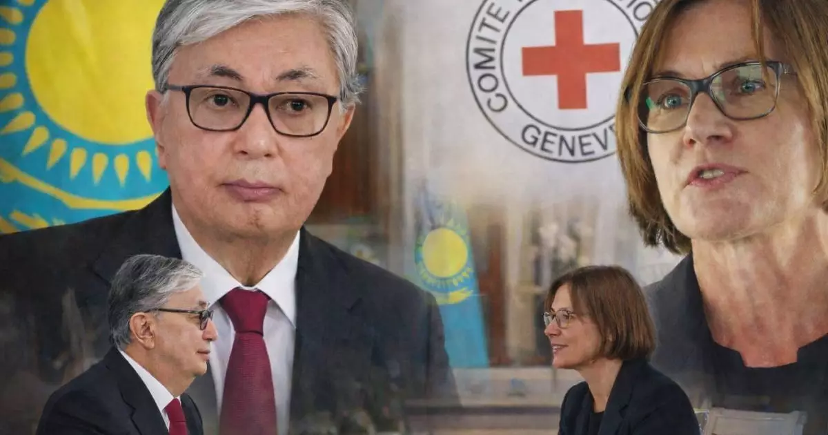  Қасым-Жомарт Тоқаев Қызыл крест басшысымен не туралы сөйлесті? 