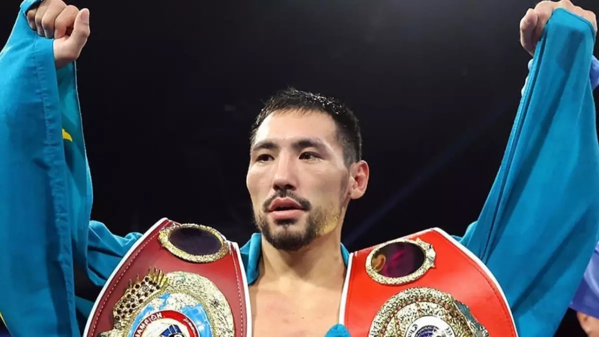 Жәнібек Әлімханұлы IBF әлем чемпионы титулын сақтап қалды