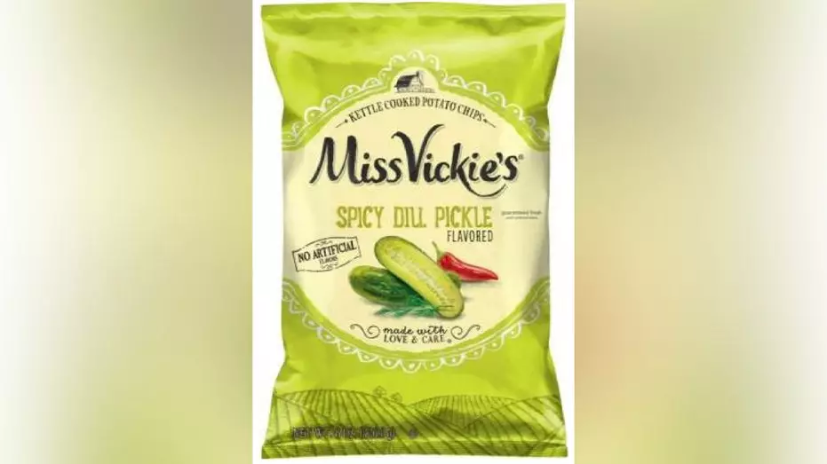 Frito-Lay отзывает чипсы Miss Vickie's из-за потенциально смертельной аллергической опасности.