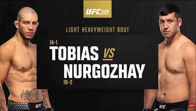 Казахстанец провёл дуэль взглядов с соперником перед боем на UFC 326 (видео)