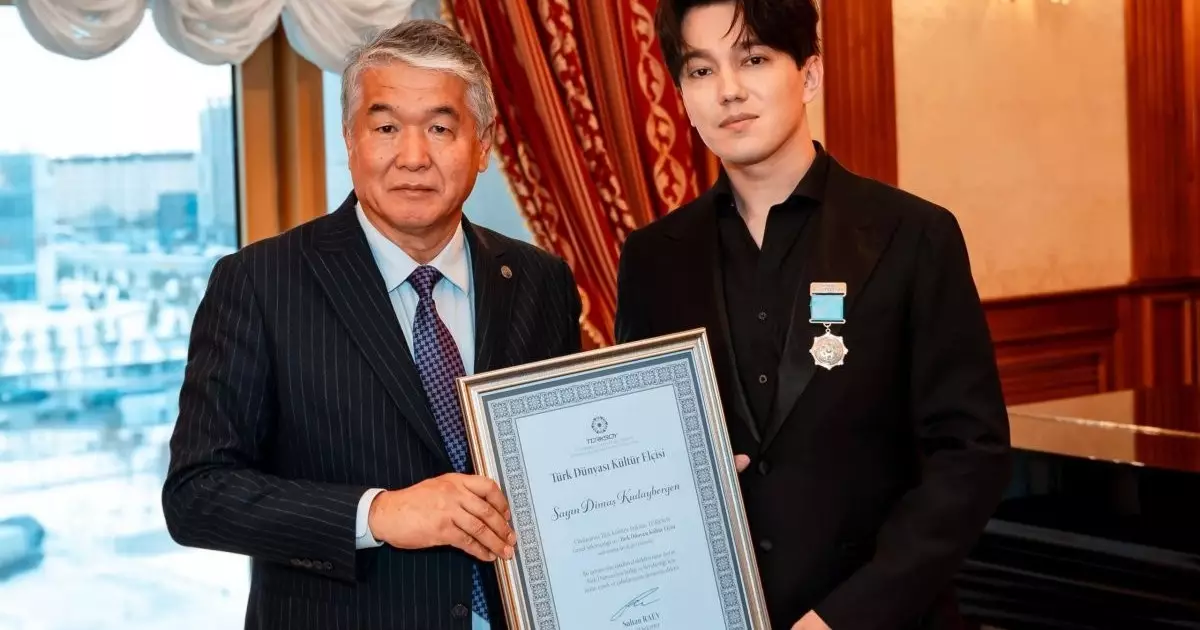  Димаш Құдайберген ТҮРКСОЙ-дың ең жоғары марапатына ие болды 