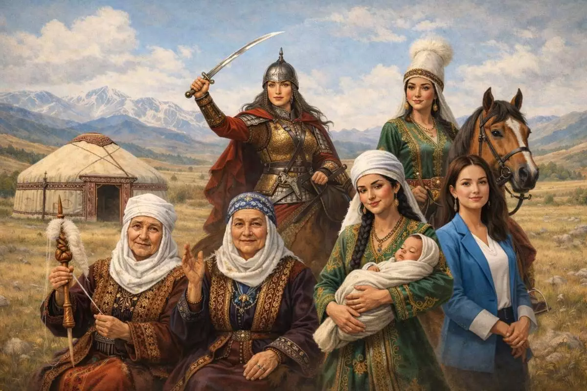 "Жеті атаны білеміз, жеті апаны ше": Қазақстандықтар әйелдерді шежіруге қосуды ұсынды