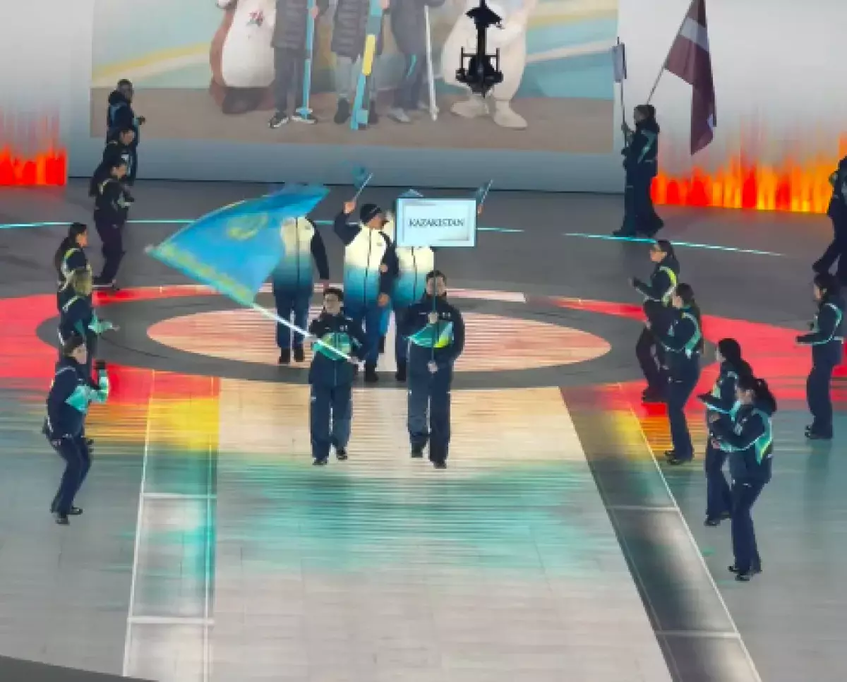 Сборная Казахстана приняла участие в церемонии открытия Паралимпиады-2026