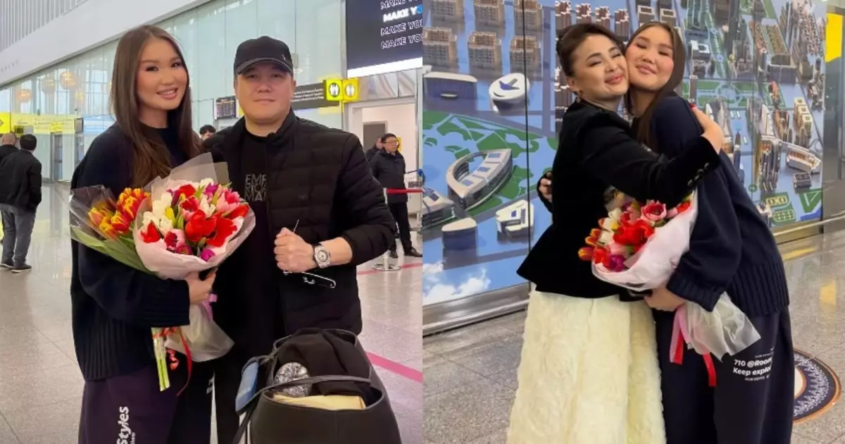  `Аллаға шүкір! Сүйінші`: Тұрсынбек Қабатов пен Мөлдір Мұқан ұл-қыздарымен бірге ел алдына шықты (ВИДЕО) 