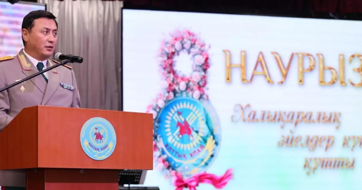   Ұлттық ұланда 8 наурыз мерекесіне арналған салтанатты іс-шара өтті   