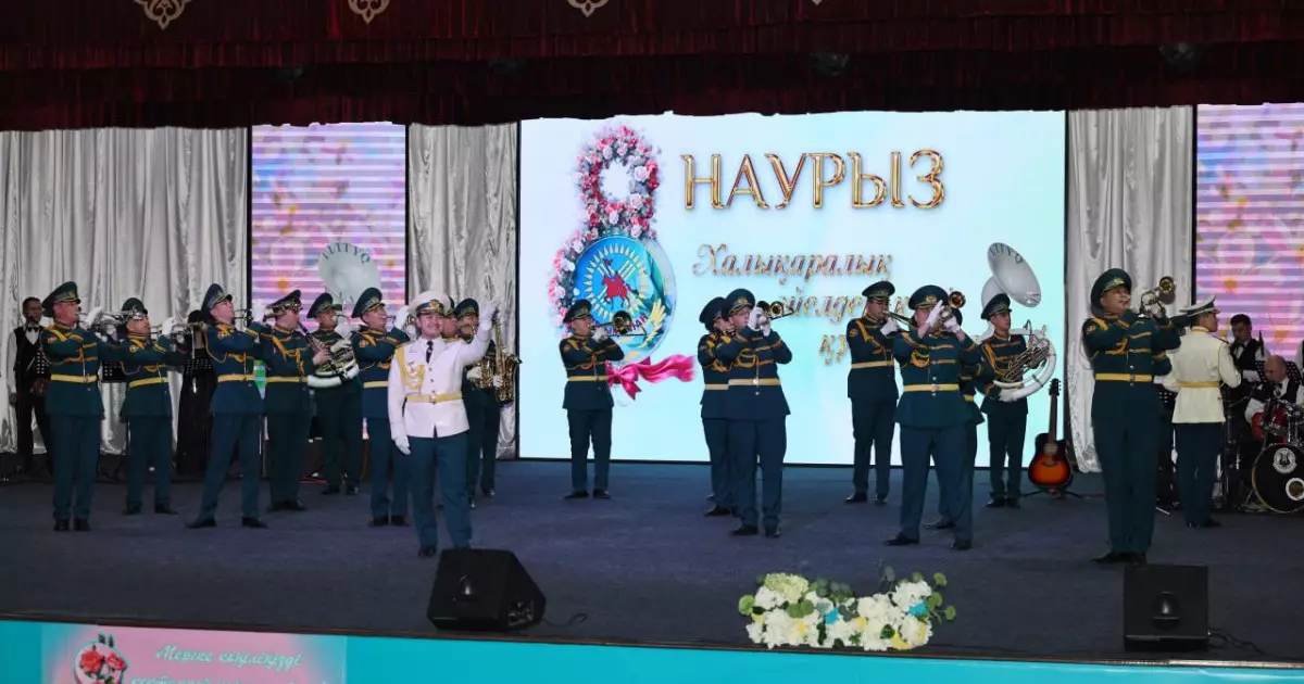  Ұлттық ұланда 8 наурыз мерекесіне арналған салтанатты шара өтті 