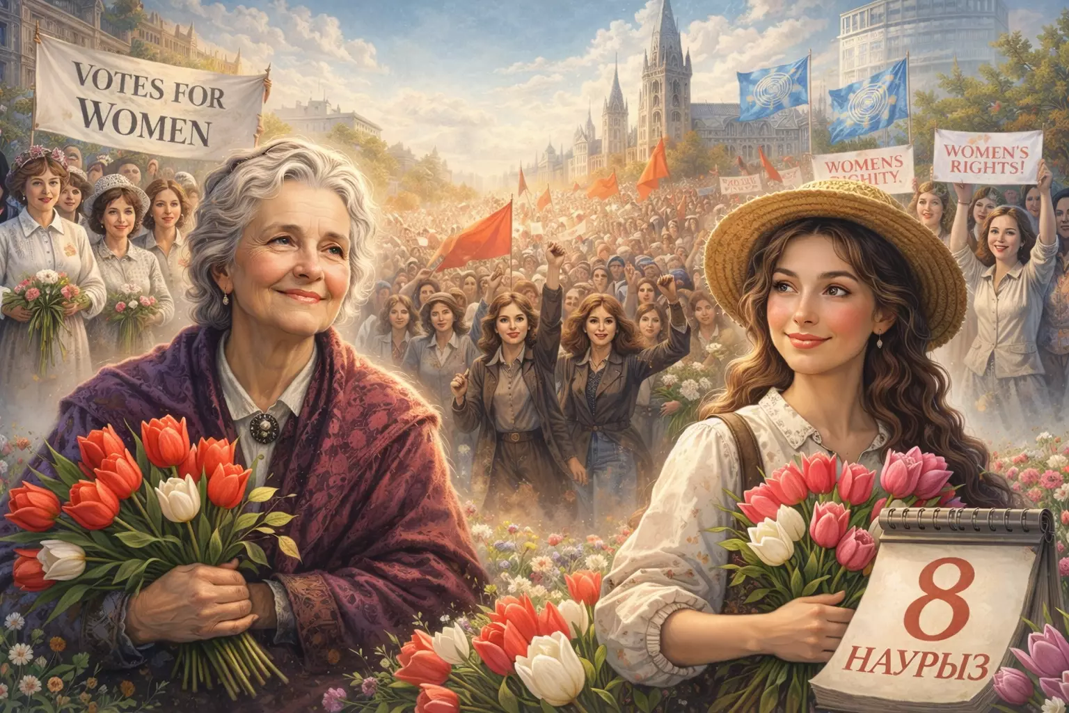 Халықаралық әйелдер күні қалай пайда болды?