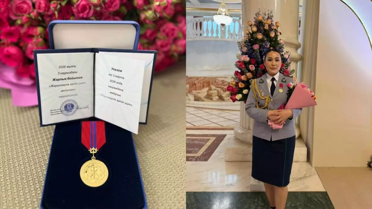 Тоқаев екібастұздық полиция майорын марапаттады