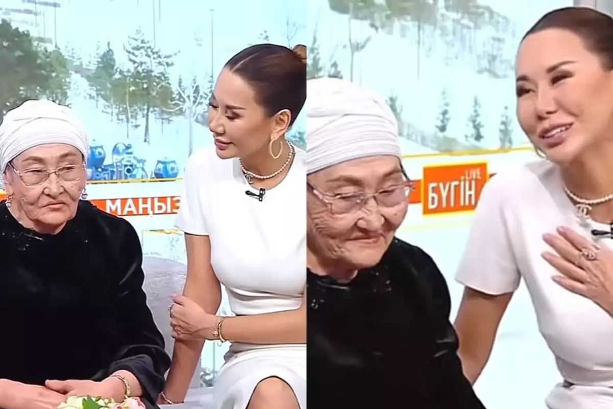 «Ішіндегісін жасыра алмайды»: Динара Сәтжанның енесі келіні туралы айтты (ВИДЕО)