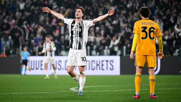 "Ювентус" забил четыре гола во втором тайме и разнёс аутсайдера Серии А