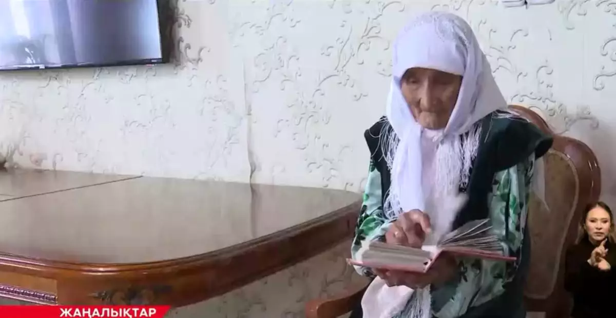 116 жасқа келген қазақстандық әжей ұзақ өмір сүрудің құпиясын айтты