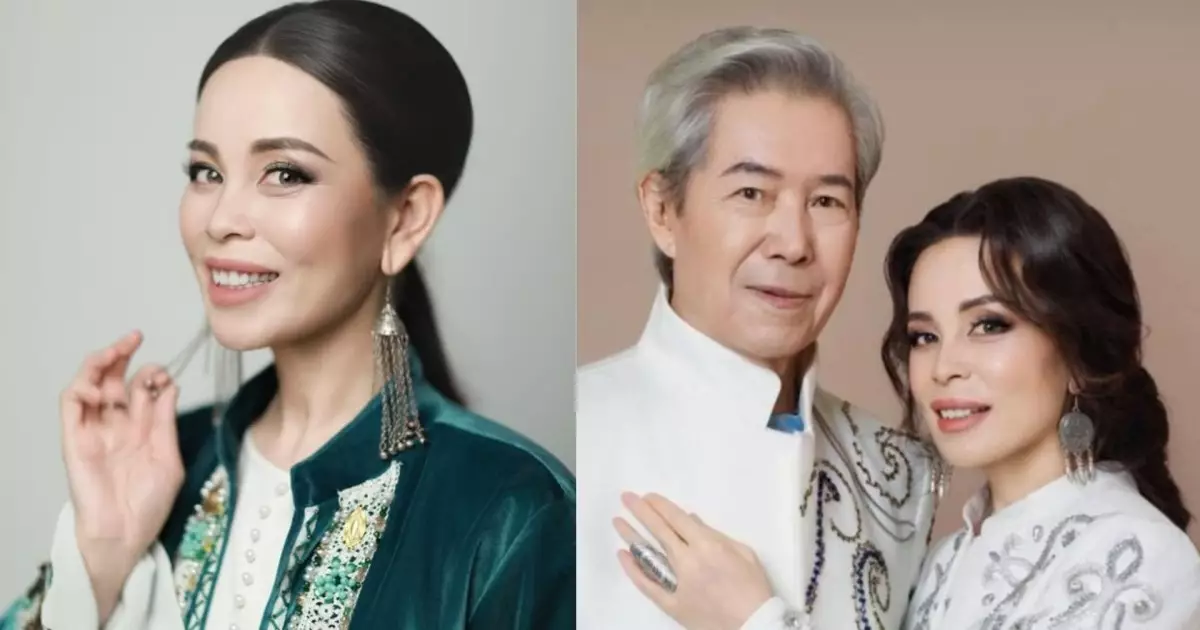  `Алладан сұрарым – алдымда аман жүрші`: Әнші Нұрғали Нүсіпжанов өзінен 45 жас кіші әйеліне әсерлі сөзін арнады (ФОТО) 