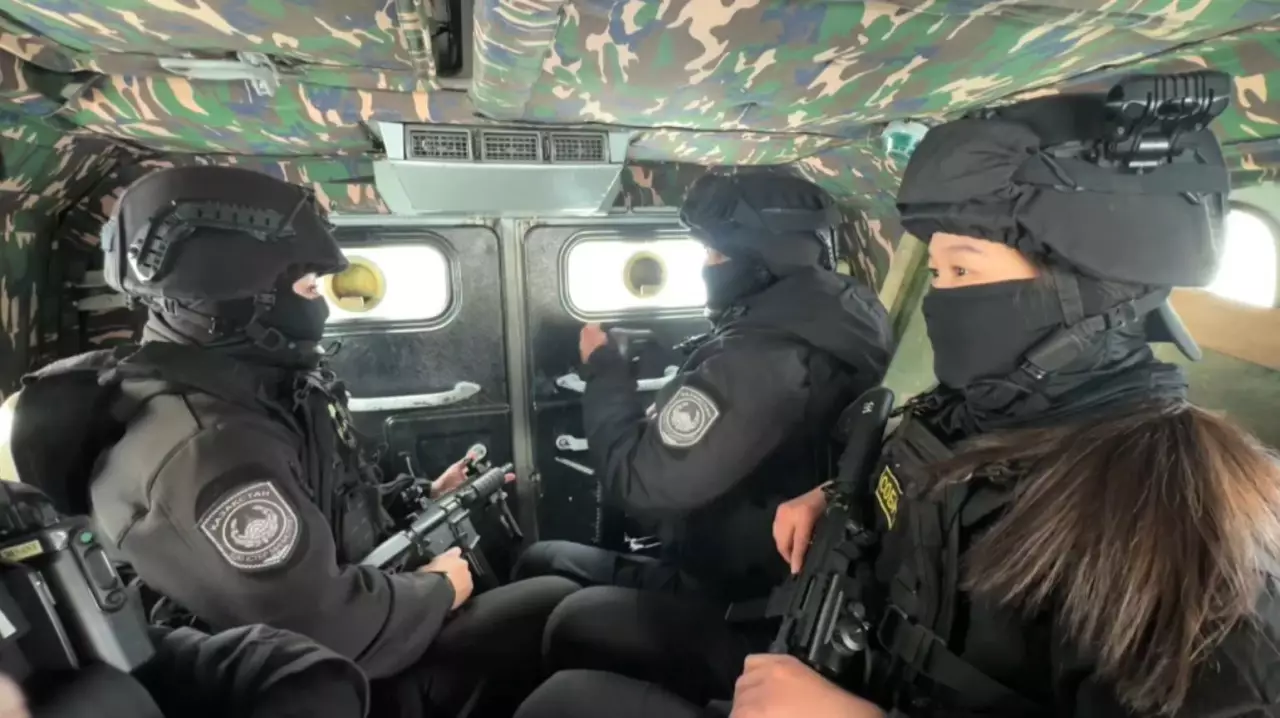 Арнайы жасақ. Жауынгер арулар