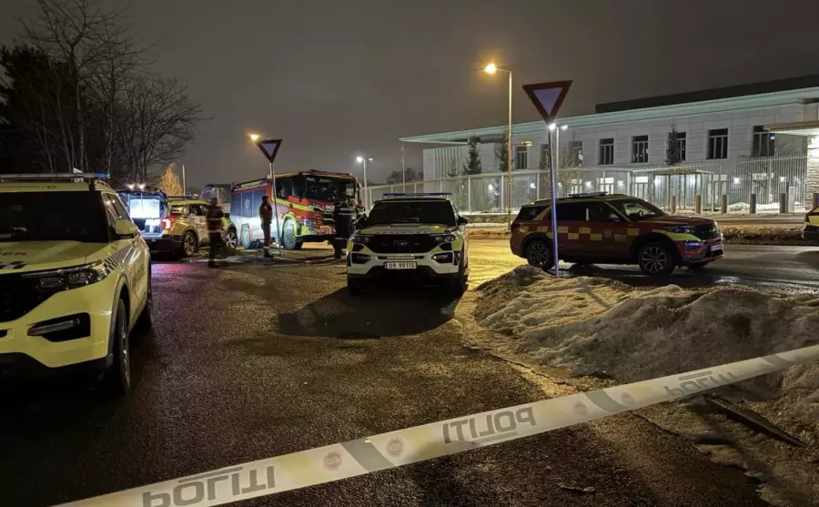 Норвегиядағы АҚШ елшілігінің маңында жарылыс тіркелді