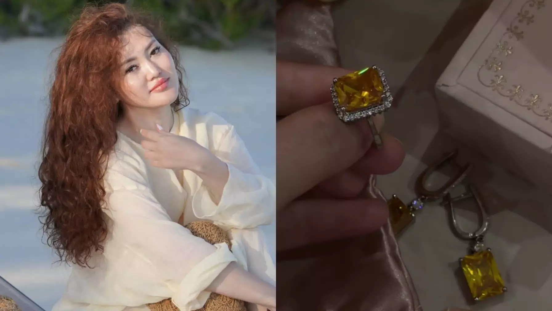 "Жылап отырмын": Ерке Есмахан мұңын шаққан келіншекке бриллиант сыйлады