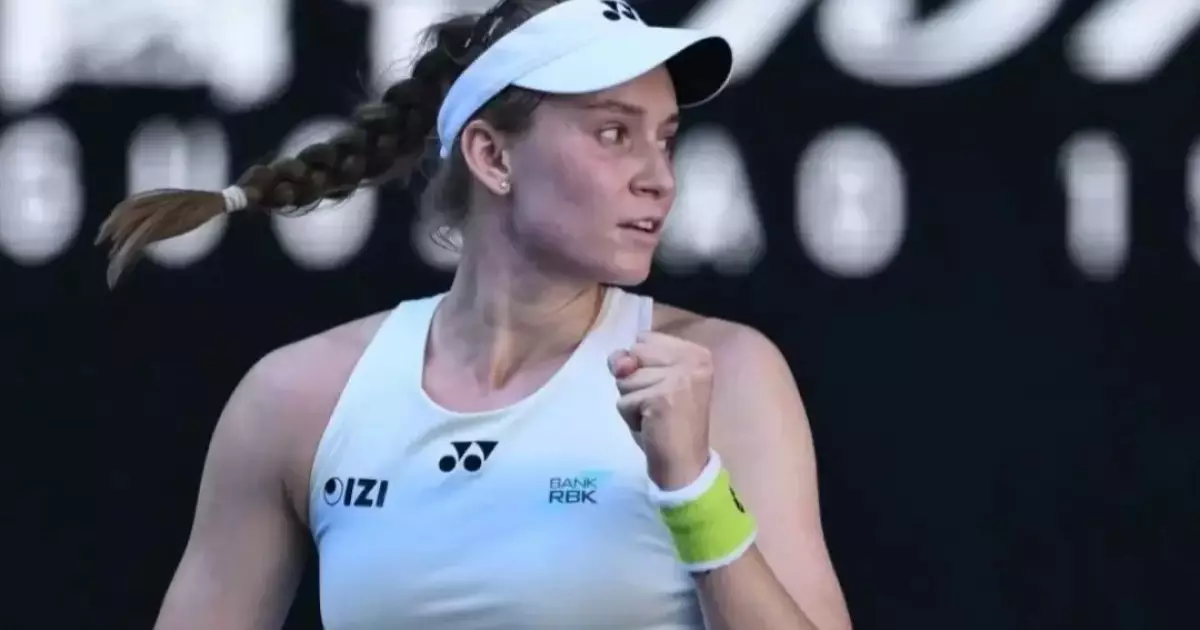  Елена Рыбакина Индиан-Уэллс турнирін сәтті бастады 