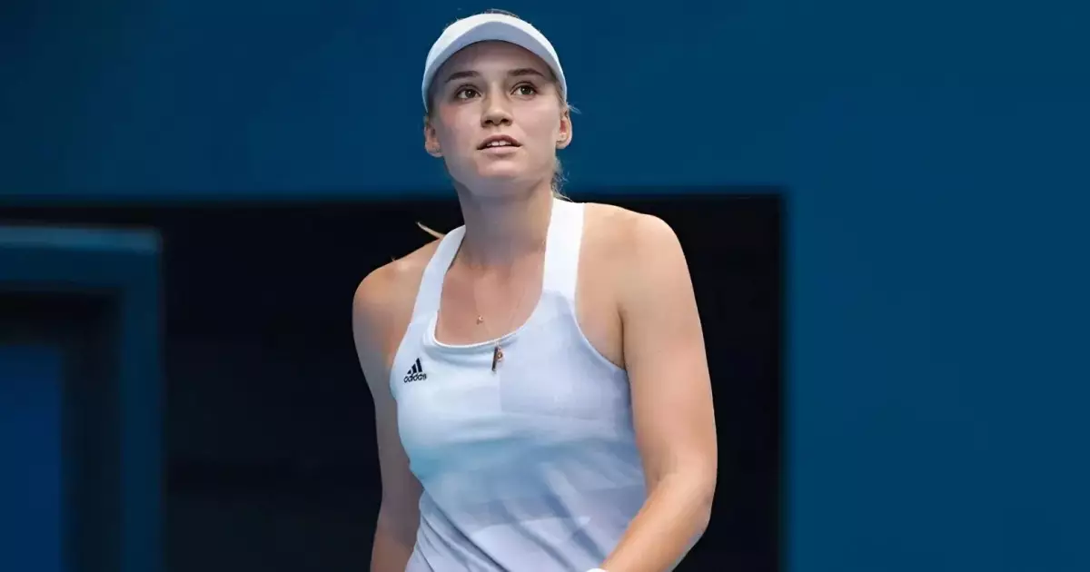   Елена Рыбакина Индиан-Уэллс турнирін жеңіспен бастады   