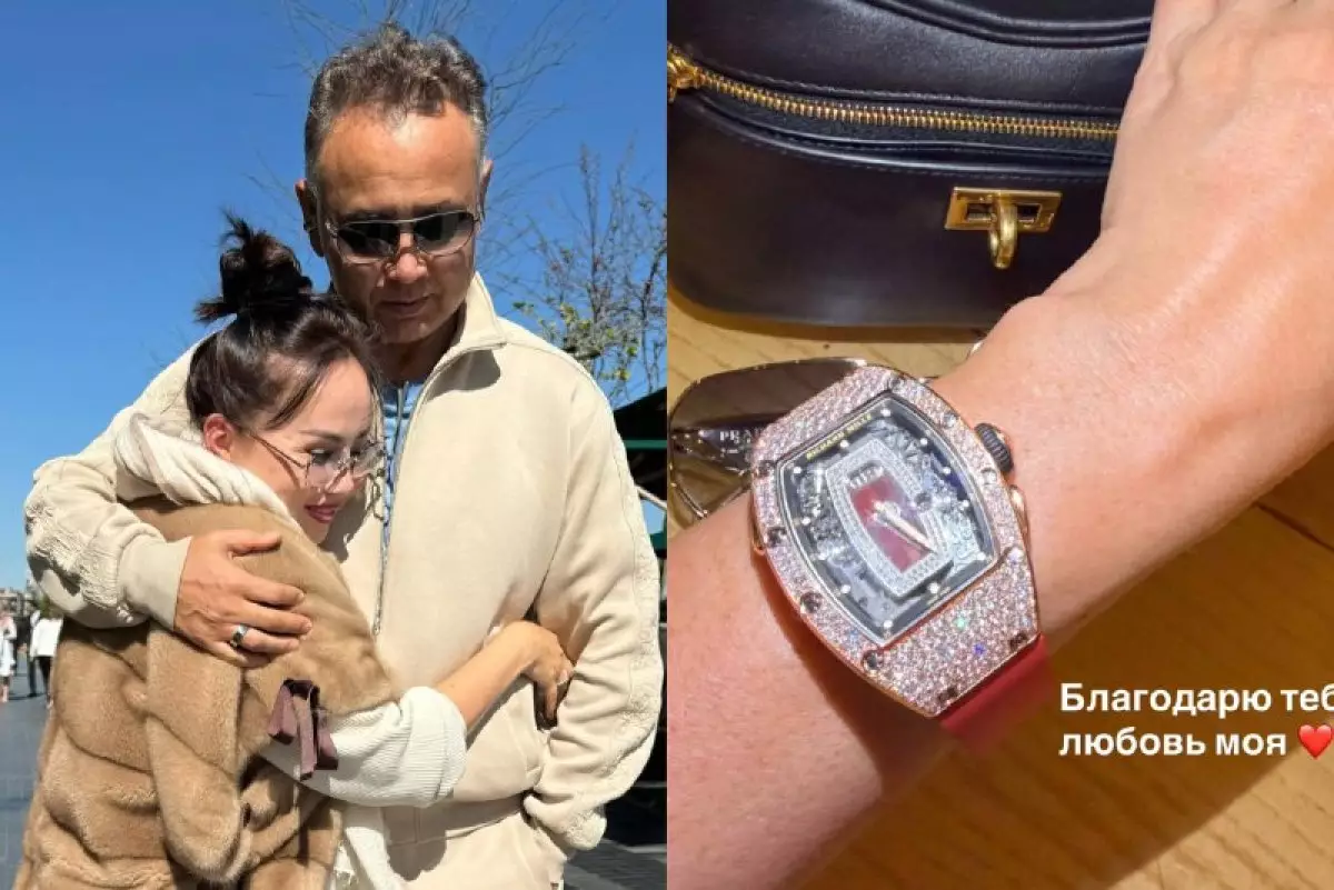 «Бағасы – 200 млн теңге»: Баян Алагөзова күйеуінен алған қымбат сыйлығын көрсетті (ФОТО)