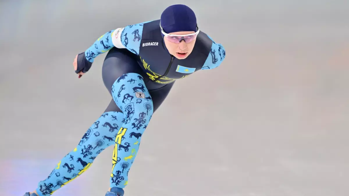 Конькимен жүгіруші Надежда Морозова әлем чемпионатында үздік ондыққа енді