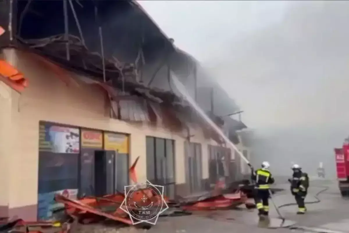 Шымкентте ірі өрт болды