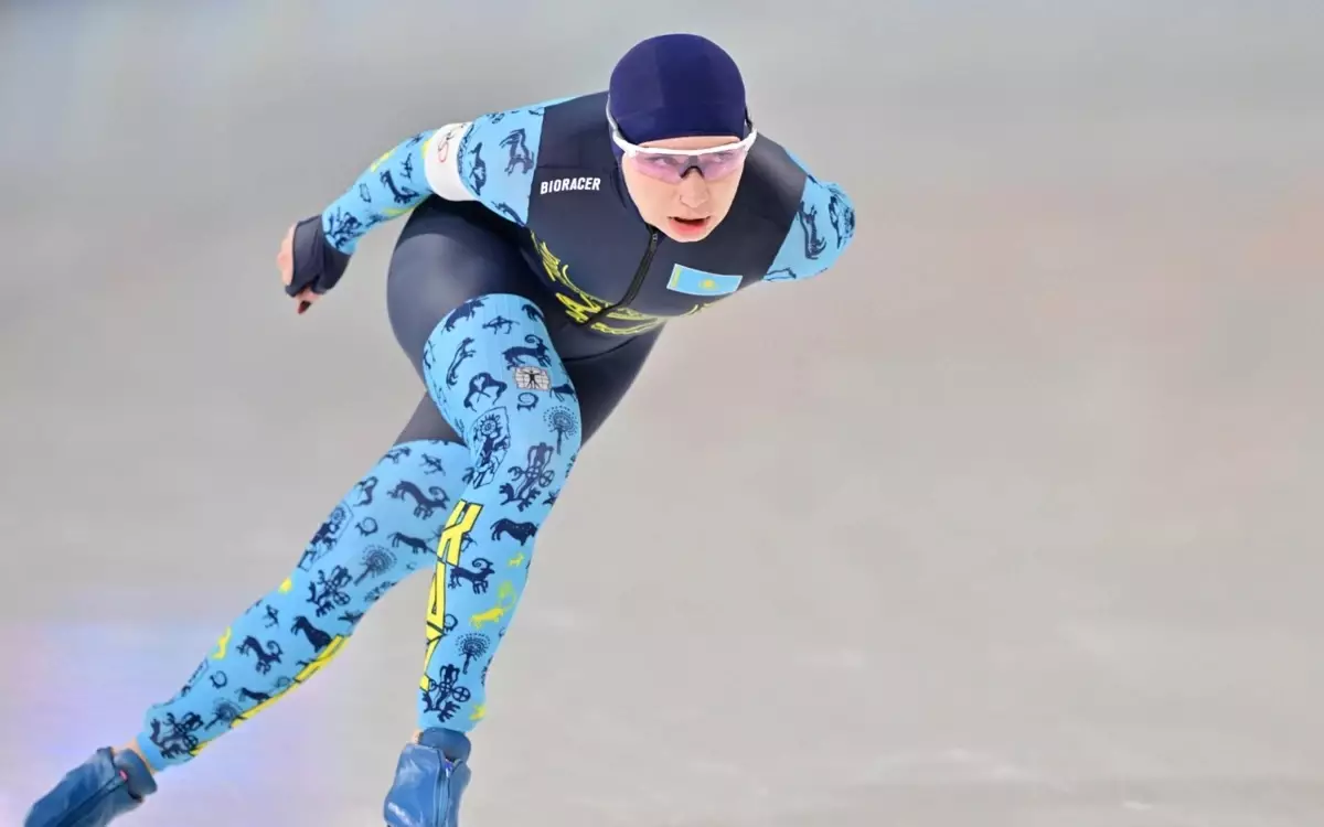 Қазақстандық конькиші әлем чемпионатында рекорд орнатып, үздік ондыққа енді