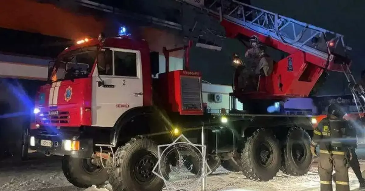  Зерендідегі өрт: оқиға орнынан алты газ баллоны табылды 