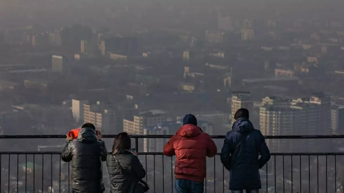 Алматыда ауаның ластанғаны ескертілді