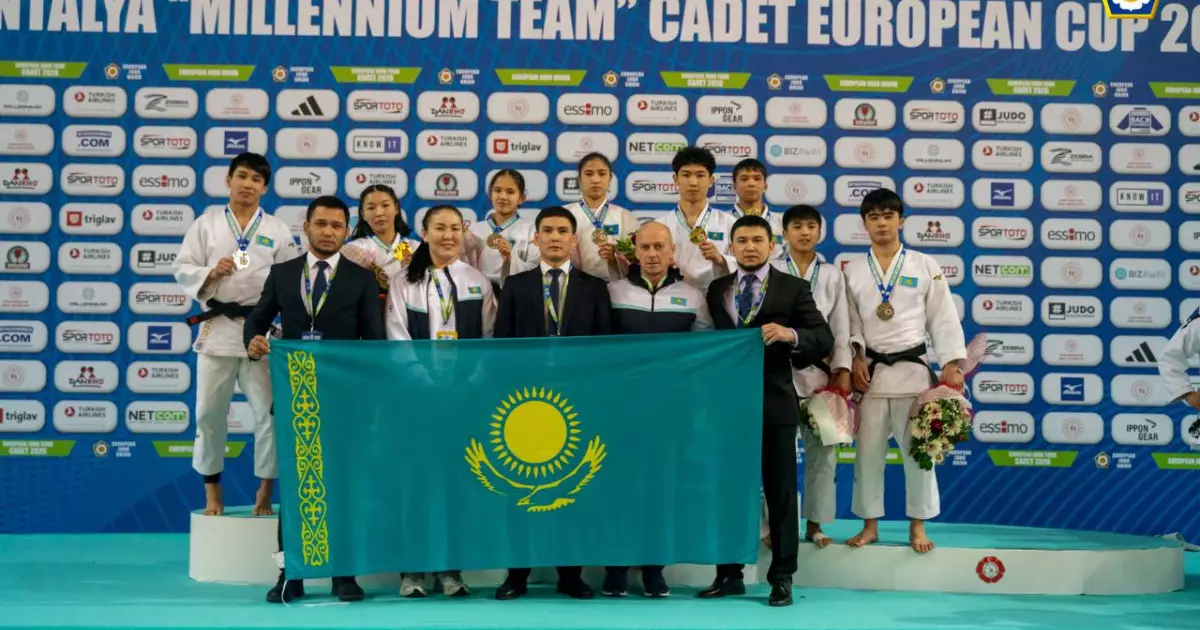  Жас дзюдошылар Еуропа кубогінде 6 алтын жүлде еншіледі 