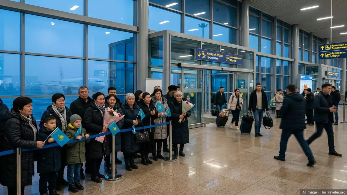 Казахстан завершил авиаперевозки из стран Ближнего Востока, выполнив 27 рейсов.