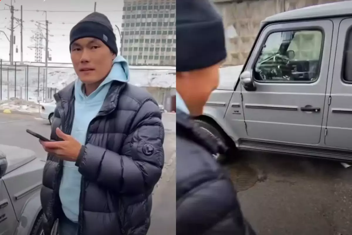 Футболшы Нұралы Әліп қымбат көлігін Ақтаудан Санкт-Петербургке алдыртты