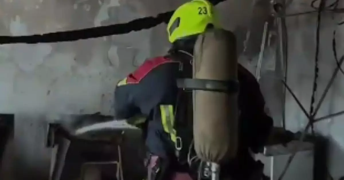  Астанада екі қабатты ғимарат өртенді 