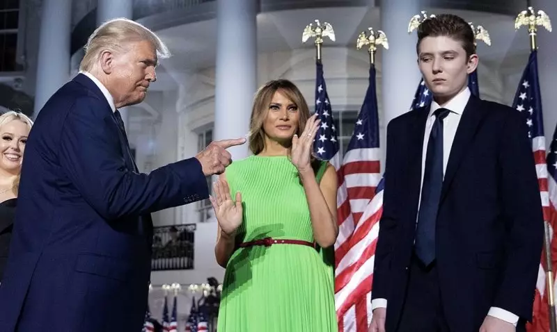 «Пусть служит сам»: американцы требуют отправить сына Трампа на войну