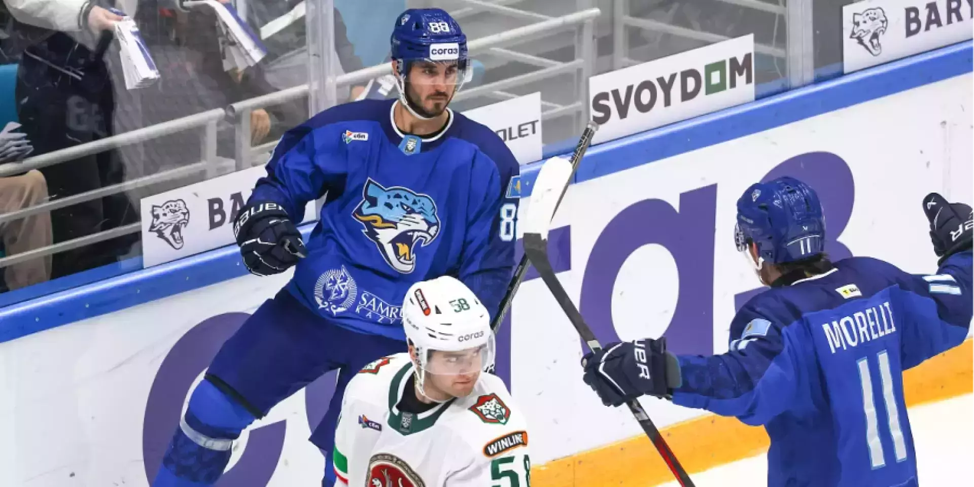 Топ-клубы КХЛ начали борьбу за лидера «Барыса»