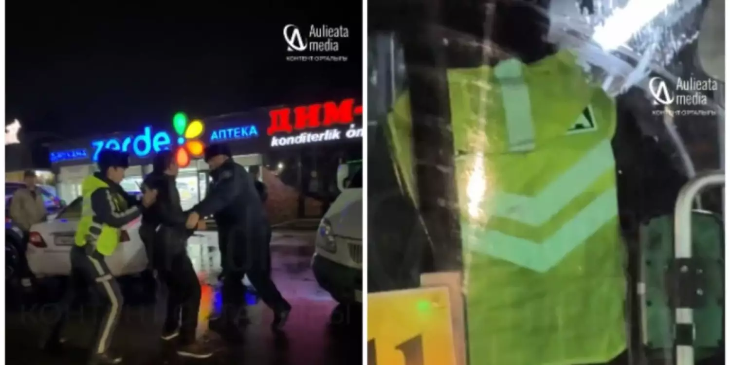 Таразда жолаушы автобус жүргізушісіне пышақпен шабуыл жасады