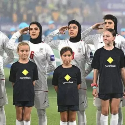 Австралия приняла футболисток сборной Ирана, отказавшихся исполнять гимн на Кубке Азии