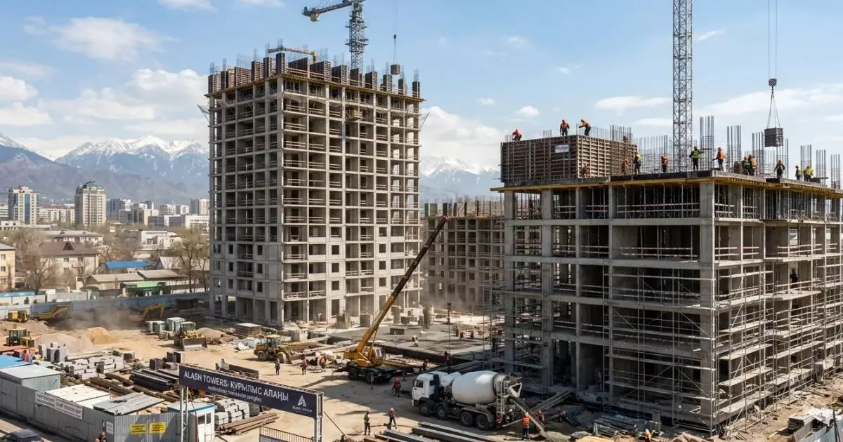  Биыл 18,5 млн шаршы метр тұрғын үй салу жоспарлануда 
