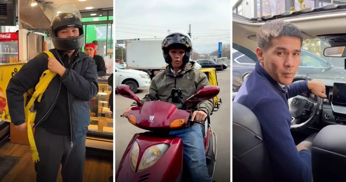  Такси және жеткізу қызметкерлері алматылықтарды референдумға шақырды 