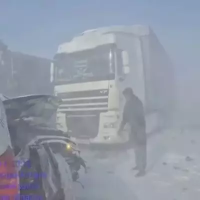 На трассе Астана-Караганда произошла массовая авария