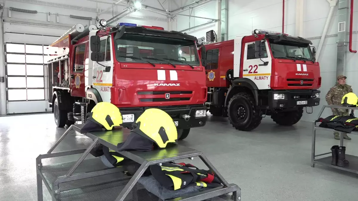 Алматы 2 өрт сөндіру-құтқару кешені ашылды