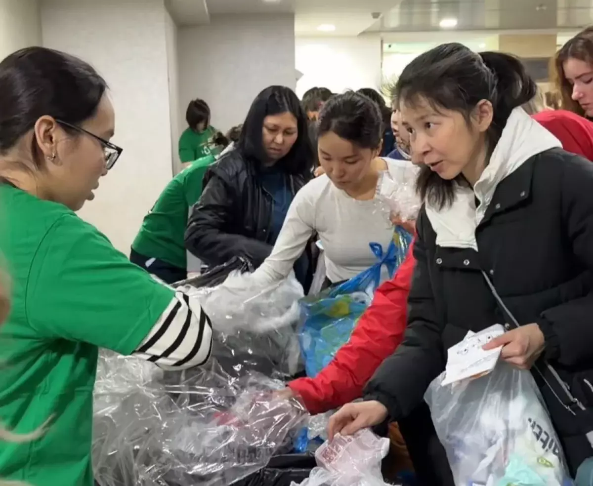 Алматыда қайталама шикізат жинауға арналған эконауқан өтті