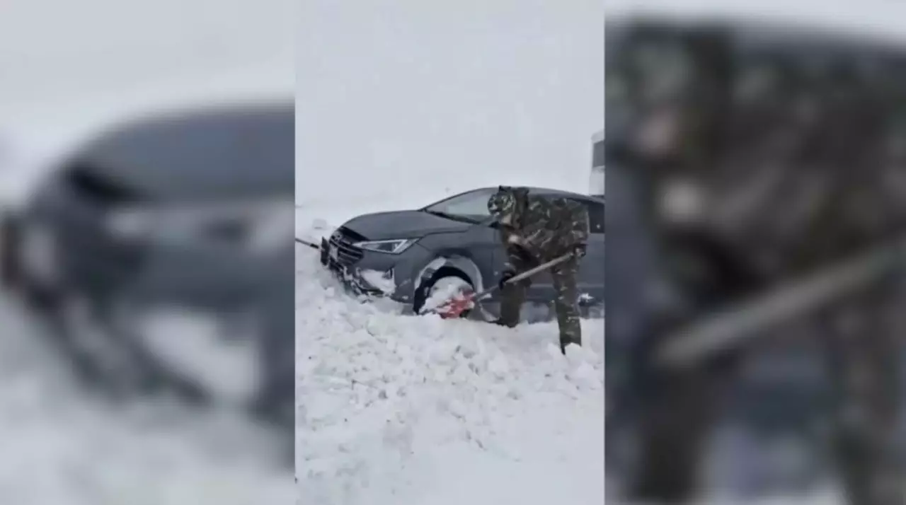 78 адам қар құрсауынан құтқарылды