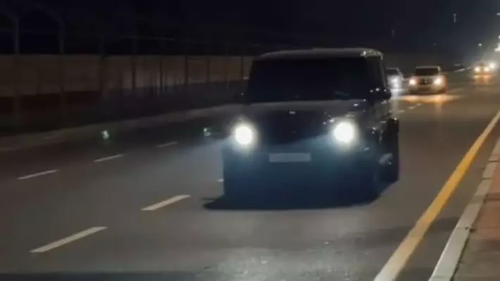 В Ташкенте водитель «Гелика» с мигалками разогнался до 211 км/ч