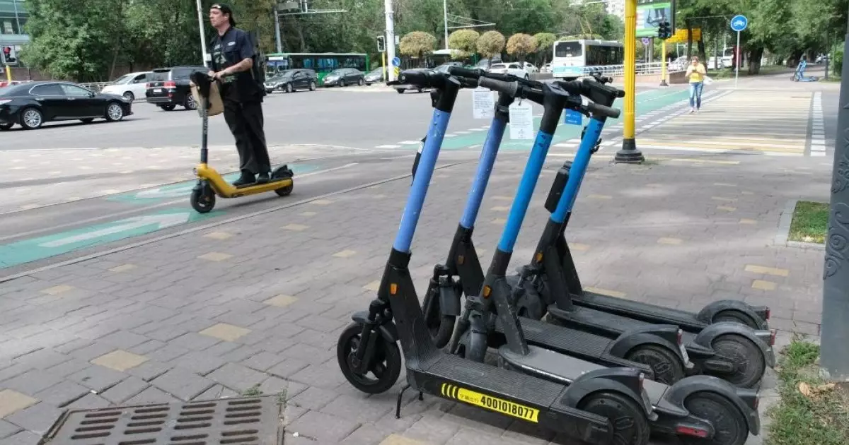 Қазақстанда жалға берілетін электрлі самокаттарға нөмір тағу міндеттеледі 