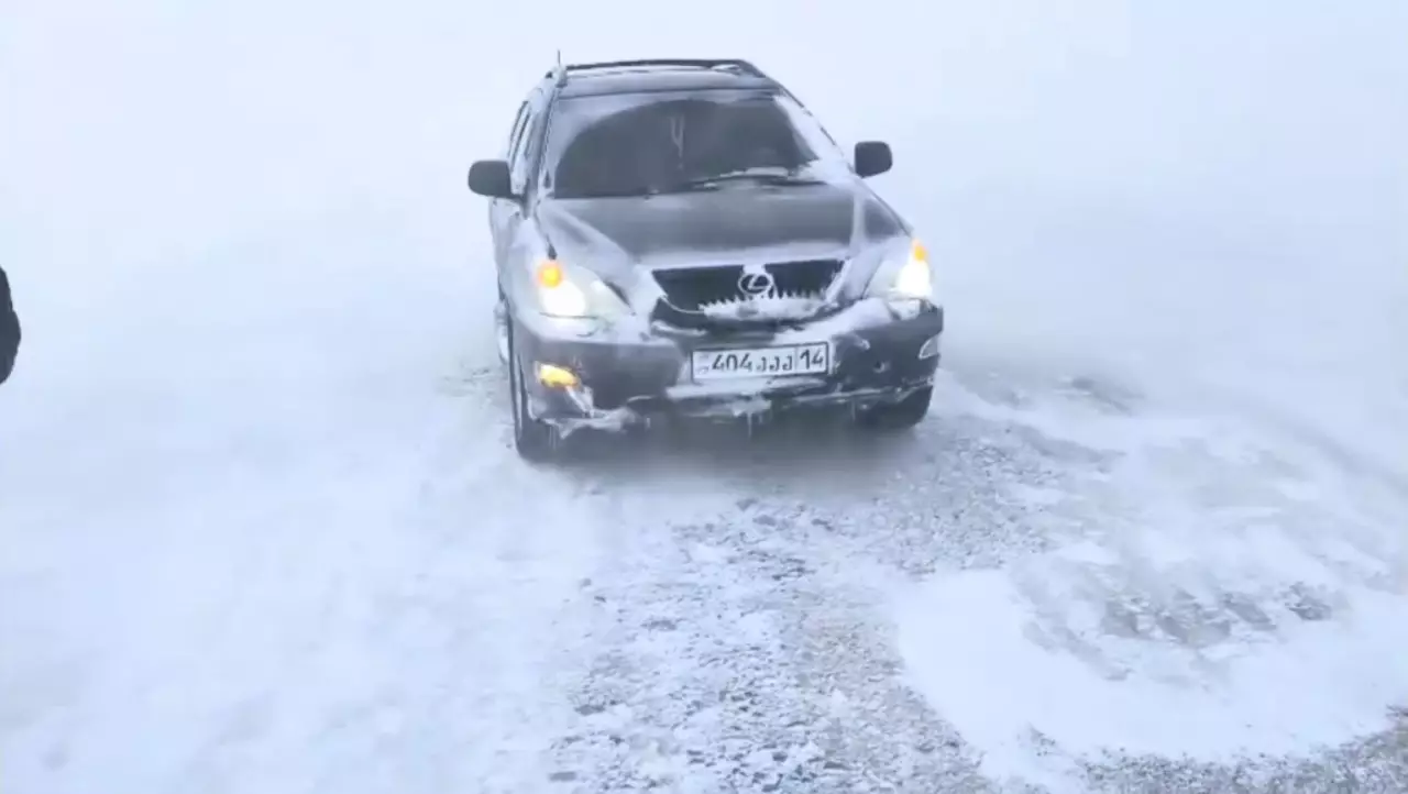 Павлодар облысында ақтүтек боран соғып тұр