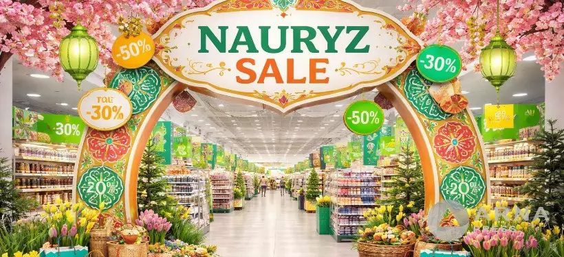"Nauryz Sale" акциясы аясында болатын жеңілдіктер