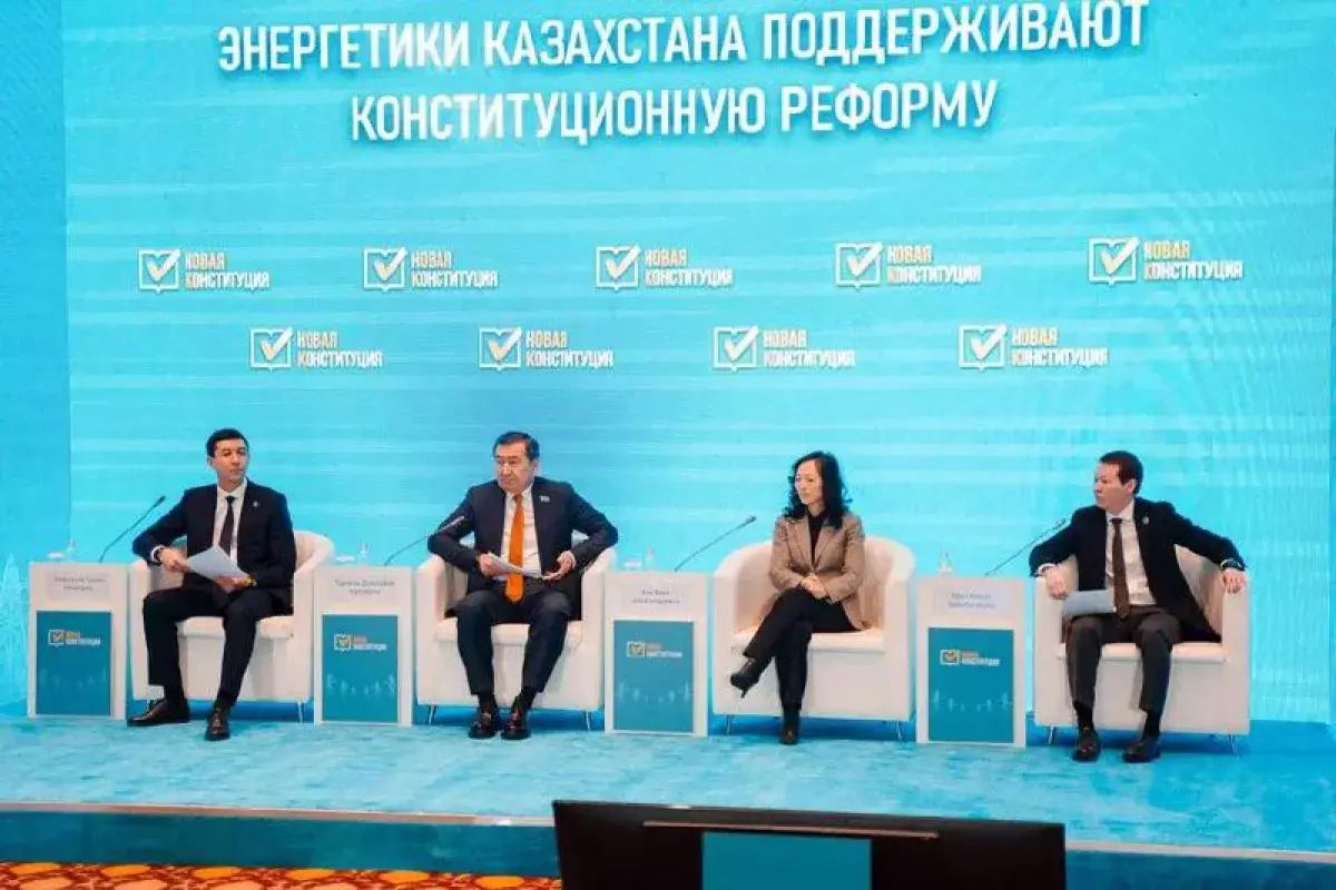Қазақстан энергетиктері жаңа Конституция жобасын талқылады