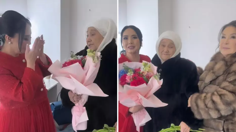 "Құдайдан тілеп алғаның": Димаштың әжесі Қарақаттың қызына ерекше ықылас танытты